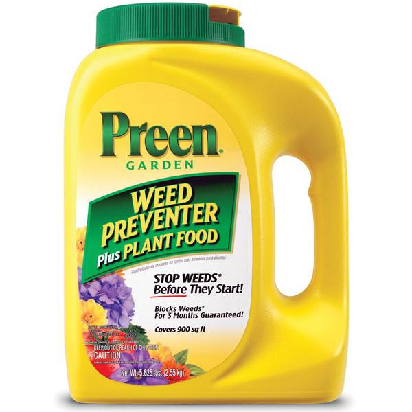 Photo of Garden Weed Preventer Plus Plant Food, 5.625 lb