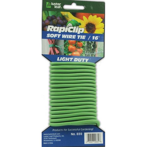 Rapiclip 16' Green Light Duty Soft Wire Tie 839 Blain's Farm & Fleet