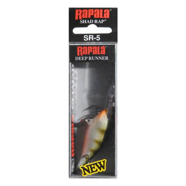 Rapala Size 5 Yellow Perch Shad Rap Fish Lure - SR05YP