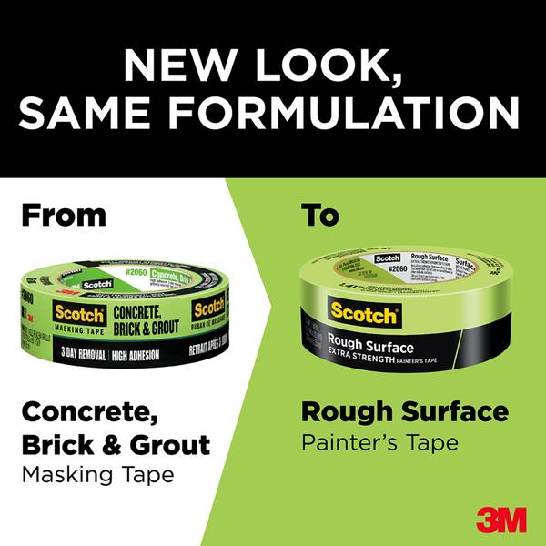 Concrete, Brick & Grout Green Masking Tape by Scotch at Fleet Farm