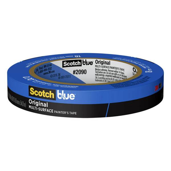 Scotch Blue Painter's Tape, 3/4 Inch