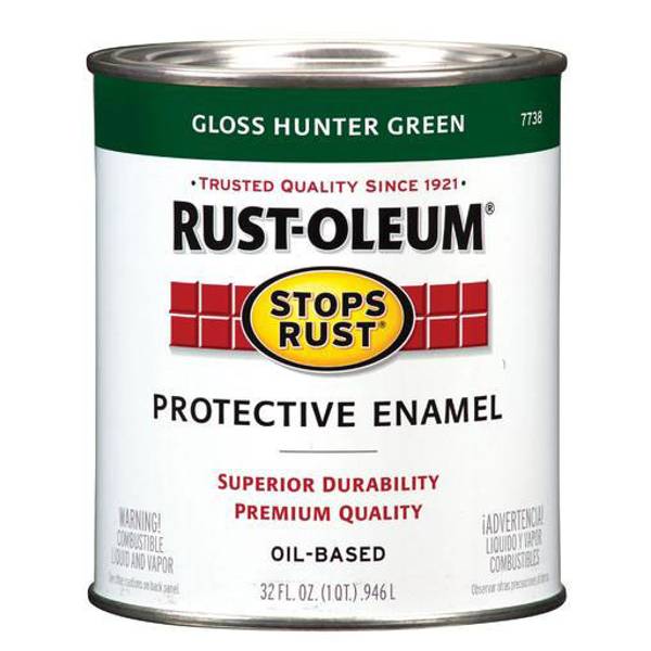 Photo of 1 Qt Stops Rust Gloss Protective Enamel Paint