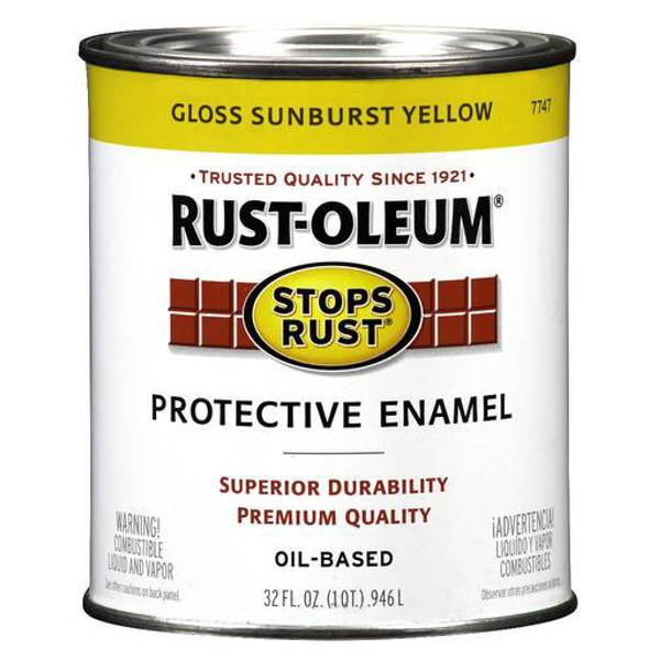 Photo of 1 Qt Stops Rust Gloss Protective Enamel Paint