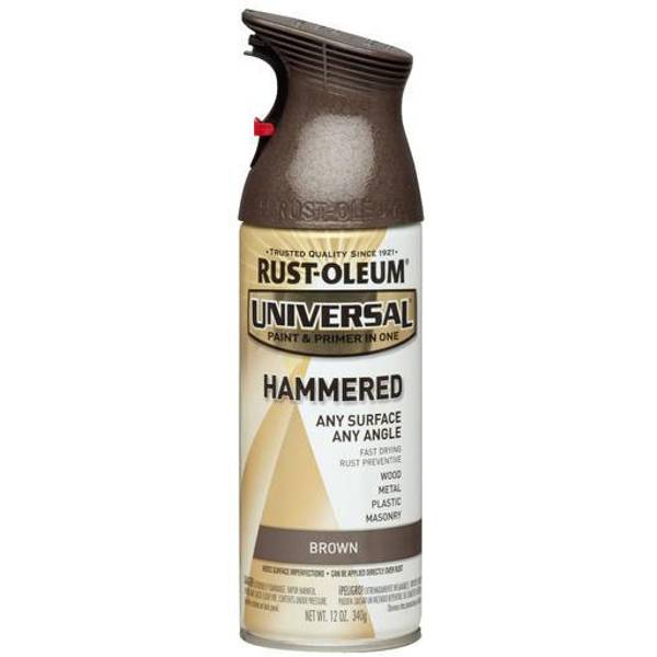 RustOleum Universal Spray Paint, Hammered Brown 245218 Blain's