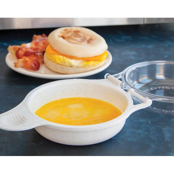 Nordicware Microwave Egg N' Muffin Breakfast Pan 