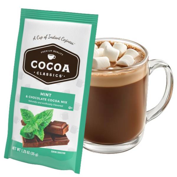 Land O Lakes 1.25 oz Cocoa Classics Mint Cocoa Mix - CLAPK000109