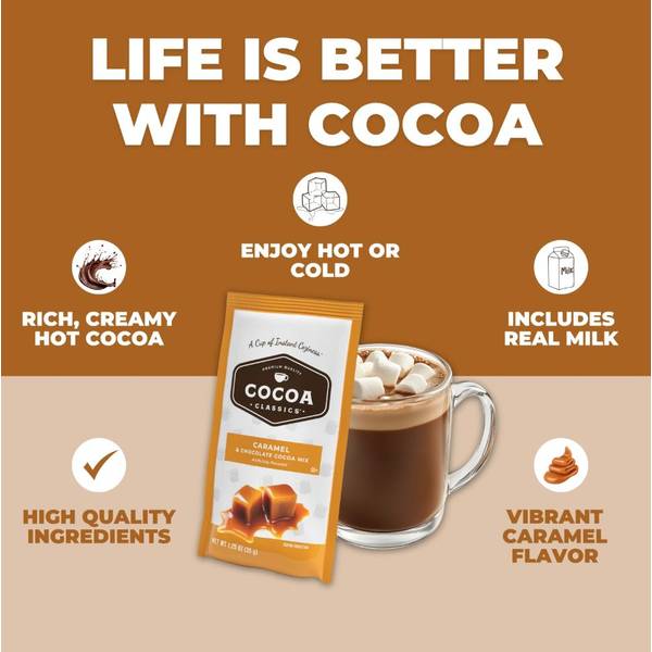 Land O Lakes 1.25 oz Cocoa Classics Caramel and Chocolate Cocoa