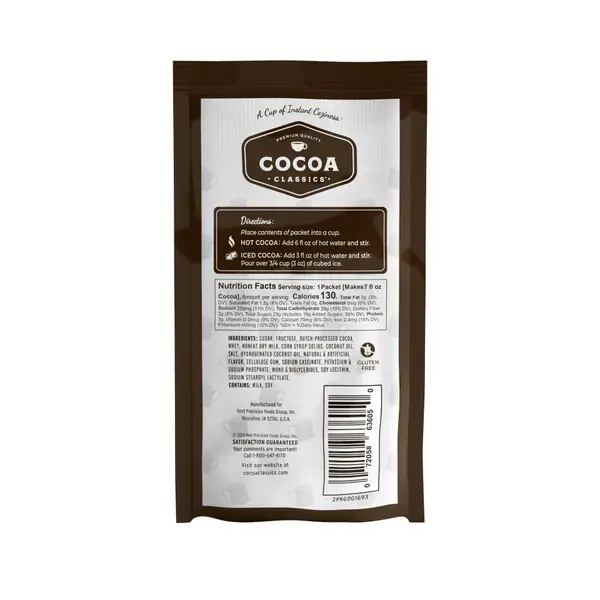 Land O Lakes 1.25 oz Cocoa Classics Dark Chocolate Cocoa Mix