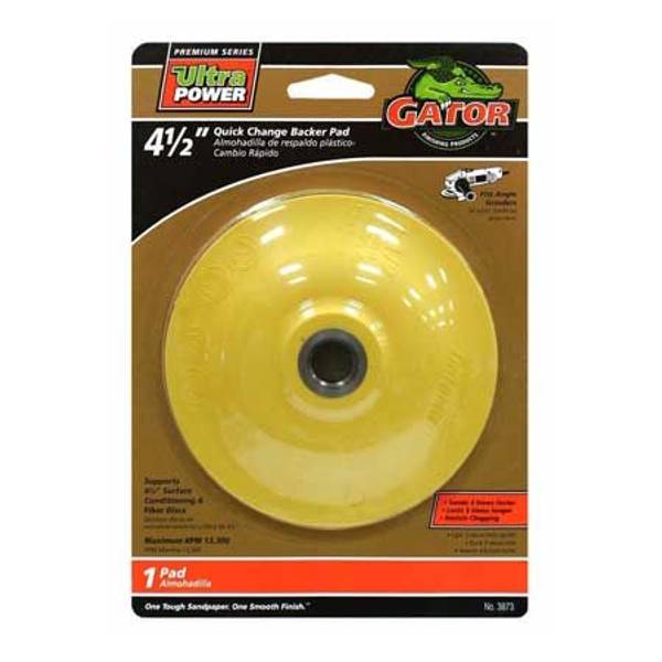 Gator 41/2" Quick Change Backer Pad 3873 Blain's Farm & Fleet