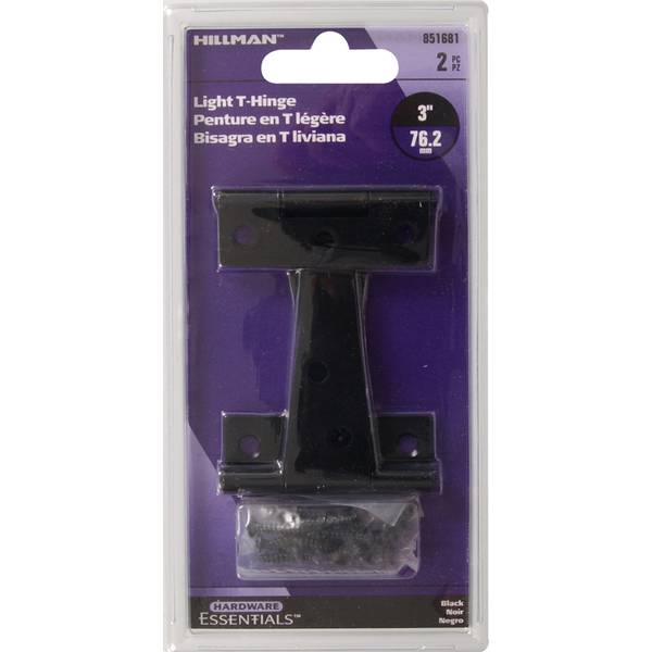 Photo of 3" Light Duty T-Hinge
