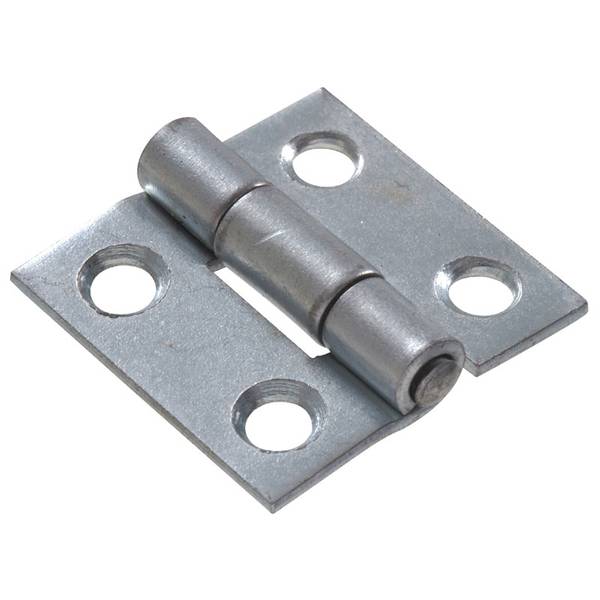 Photo of 2-Count 1" Zinc Plated Fixed Hinge Butt Pin