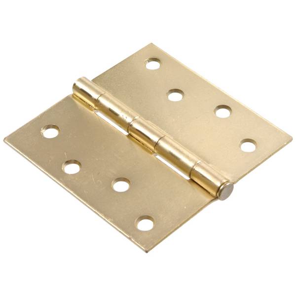 Hillman Satin Brass Hinge - 851958 | Blain's Farm & Fleet