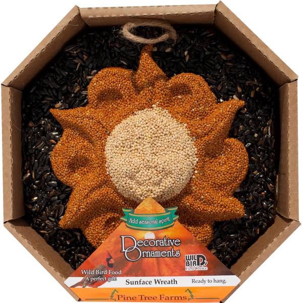 Photo of Sunface Bird Seed Wreath