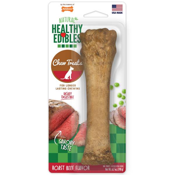 Nylabone Puppy Chew Freezer Dog Toy, Lamb & Apple Extra Large