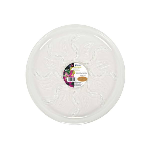 Photo of Clear Plastic Plant Saucer