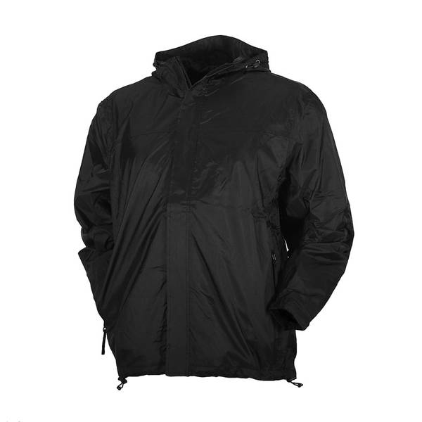Work n' Sport Men's Waterproof Breathable Jacket, Black, 2X RMJBL2X Blain's Farm & Fleet