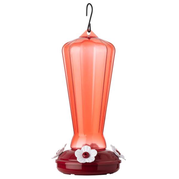 Photo of Hollyhock Hummingbird Feeder, 25 oz, Bee-Resistant Flower Ports