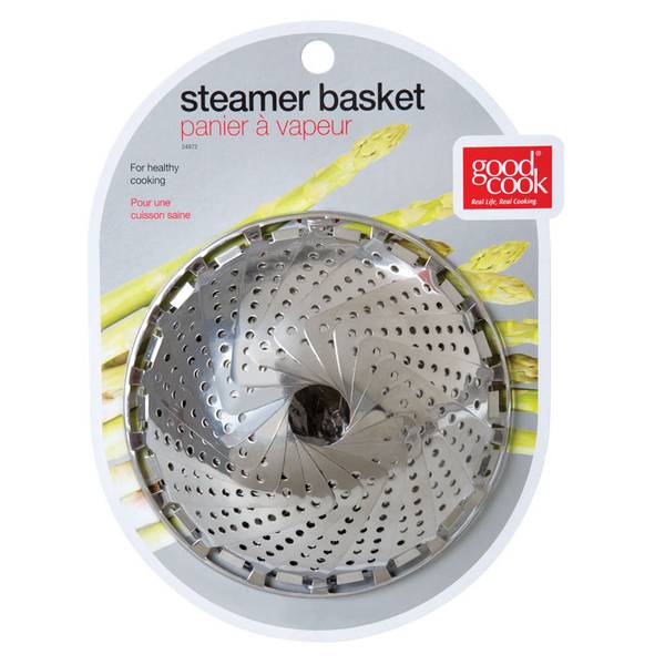 Good Cook Stainless Steel Steamer Basket 24972 Blain's Farm & Fleet