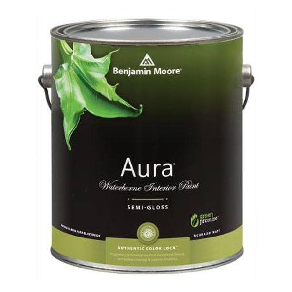 Benjamin Moore 1 Gallon Aura Interior SemiGloss Finish Pastel Tint