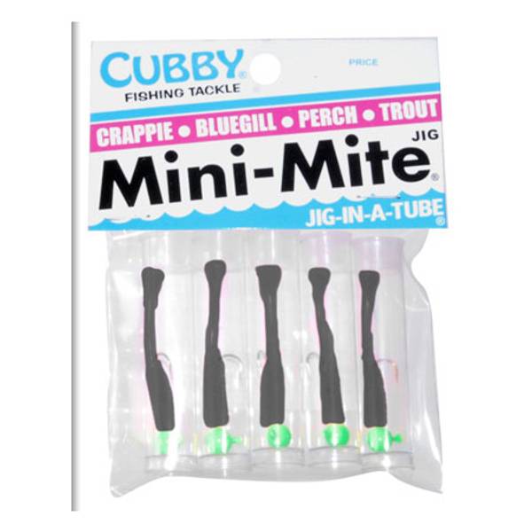 Cubby Green and Black Mini-Mite Fishing Lure - MM5005