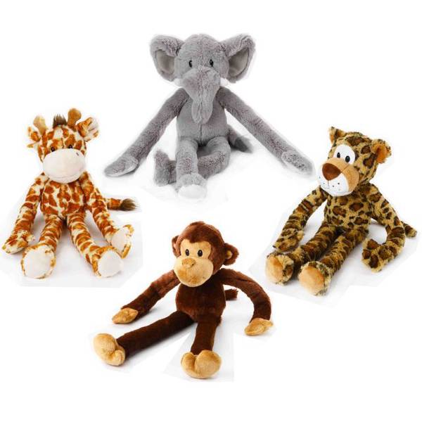 Photo of Swingin' Safari Stuffed Dog Toy Assortment