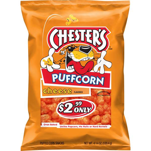 Chester's Fries Flamin Hot Corn & Potato Snacks 5 3/4 oz (Pack of 3)