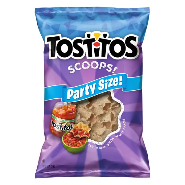 Tostitos® Scoops Tortilla Chips Party Size, 14.5 oz - Fry's Food Stores