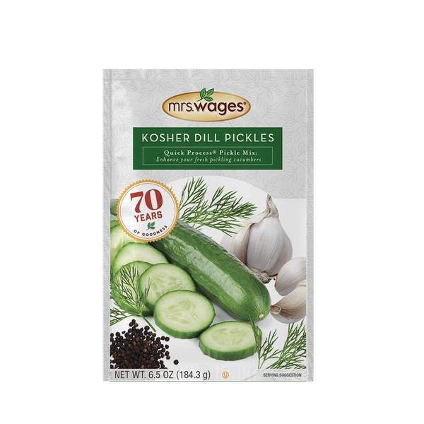 Mrs. Wages Kosher Dill Pickle Mix - W622-J7425 | Blain's Farm & Fleet