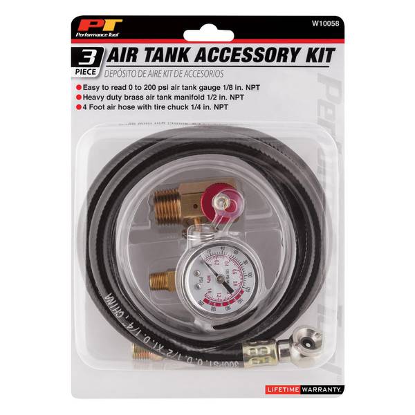 0-200 PSI Air Gauge for Air Tank Accessory 