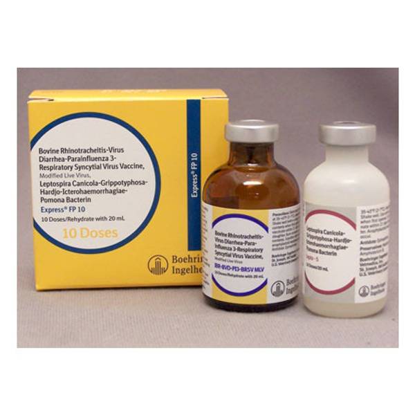 Photo of Express FP 10 Cattle Vaccine