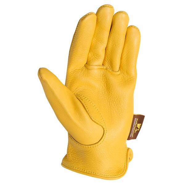 wells lamont men's deerskin winter work gloves