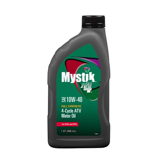 Mystik JT4 Synthetic ATV / UTV Oil, 10w40 663080002181 Blain's