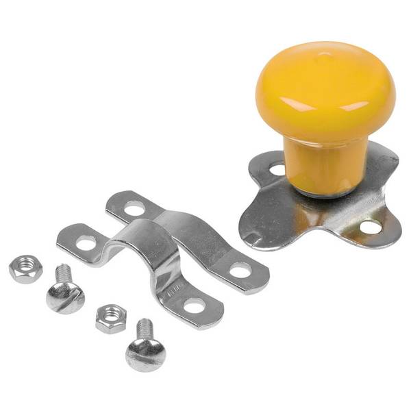 Tisco Steering Wheel Spinner, Yellow WSV123Y Blain's Farm & Fleet