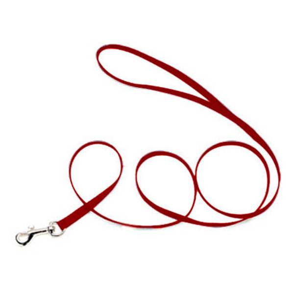 Hamilton Poppies Series Hunde-Leine – Geflochtenes Nylon, 5/8 Zoll X 4 Fuß (ca. 1,2 M), Lila