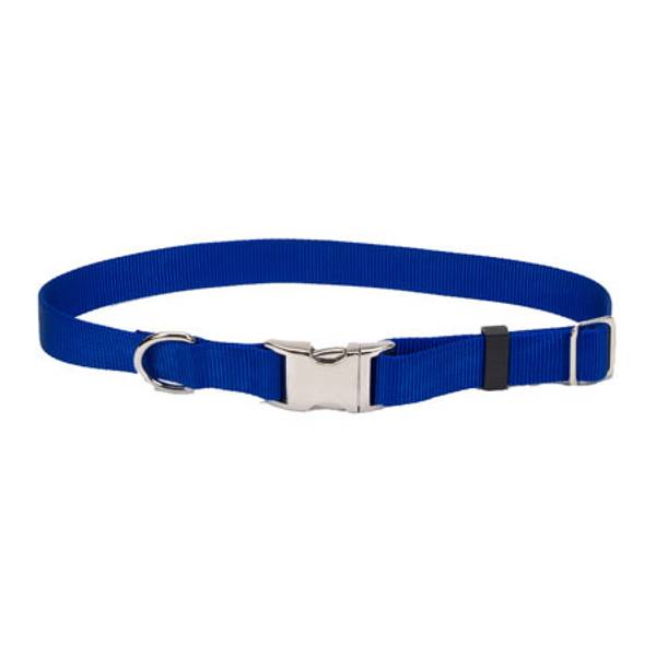 Coastal Pet Products Adjustable Blue Collar With Metal Buckle, 14" 20