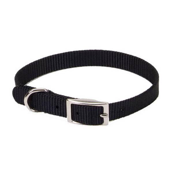 Black Nylon Pet Collar