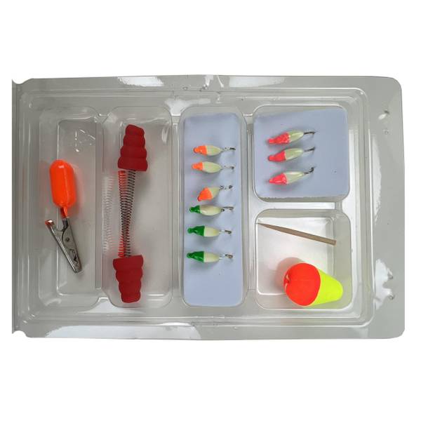 HT Enterprises 13-Piece Predator Ice Fishing Jig Kit - PRK-1310