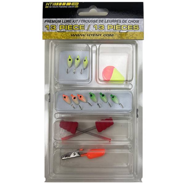 Photo of 13-Piece Lunar Glow-In-The-Dark Lure Kit