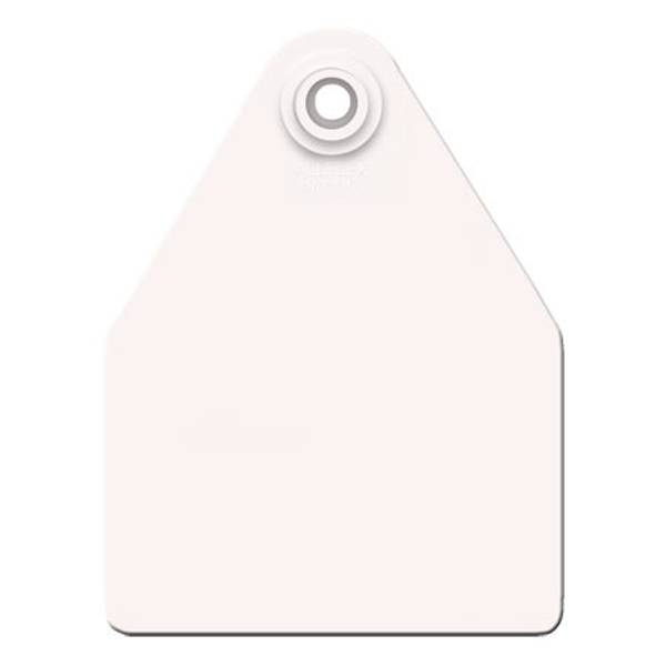 Allflex Global Maxi Blank Cattle Ear Tags 25 Count White 