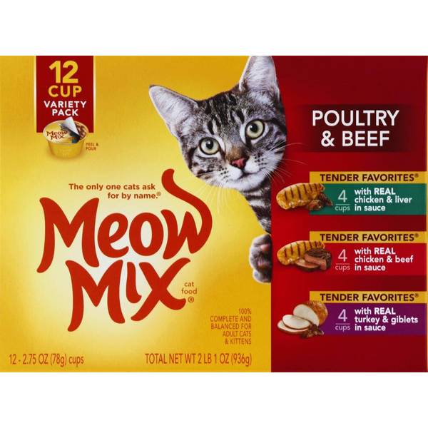meow mix kitten food