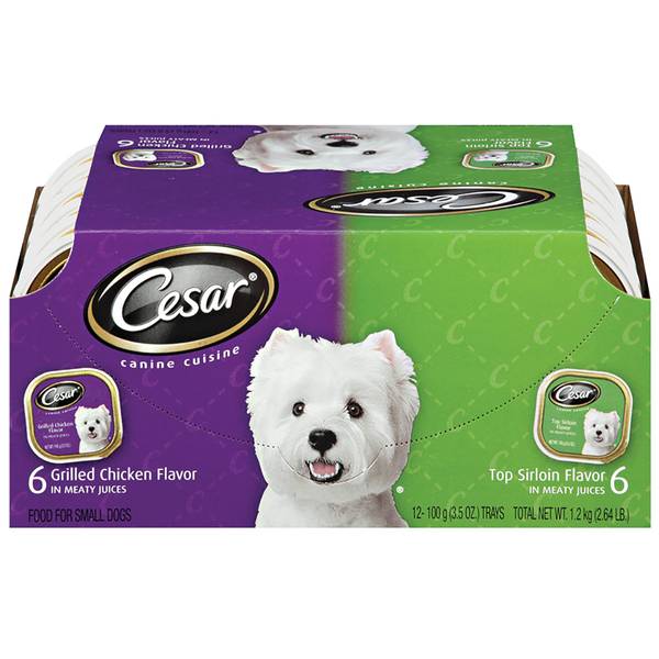 Cesar Canine Cuisine Variety Pack Dog Food, Beef & Chicken CES70296 Blain's Farm & Fleet