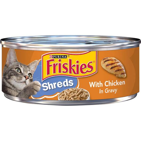 Photo of Shreds with Chicken Gravy Cat Food, 5.5 oz, Real Chicken Flavor