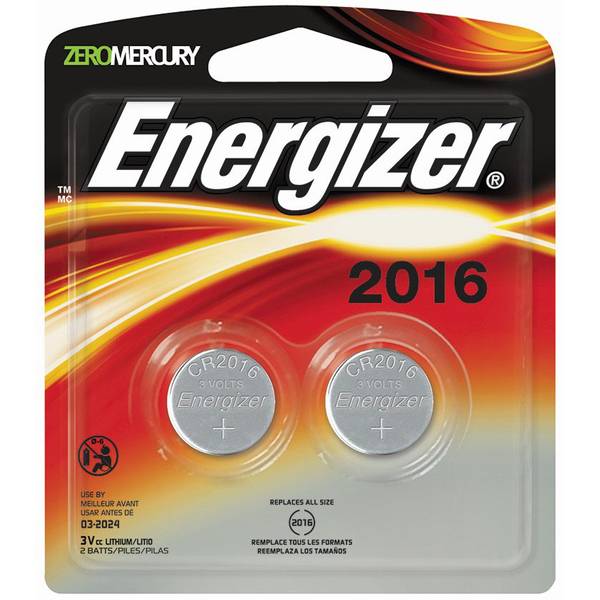 Energizer Button Cell Battery 2 Pack 2016BP2 Blain's Farm & Fleet