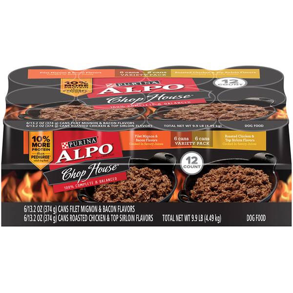 alpo chop house canned dog food