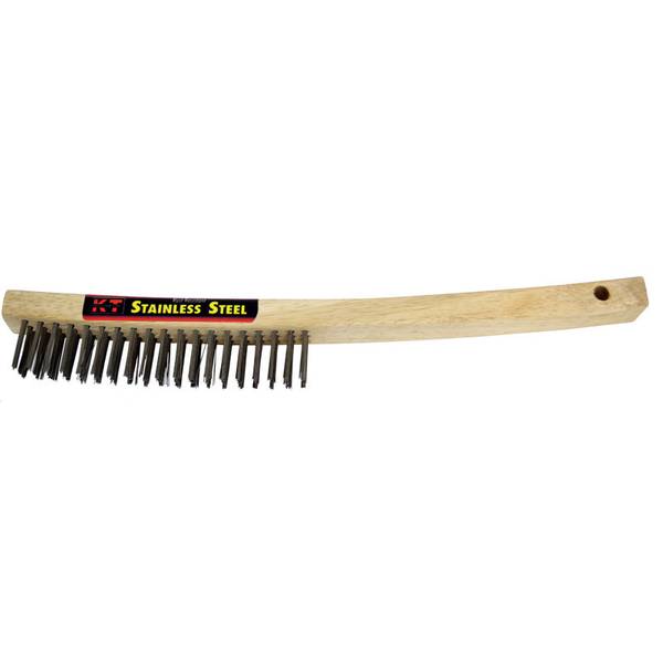 K-T Industries 5-2203 Small Plastic Brush Stainless Steel