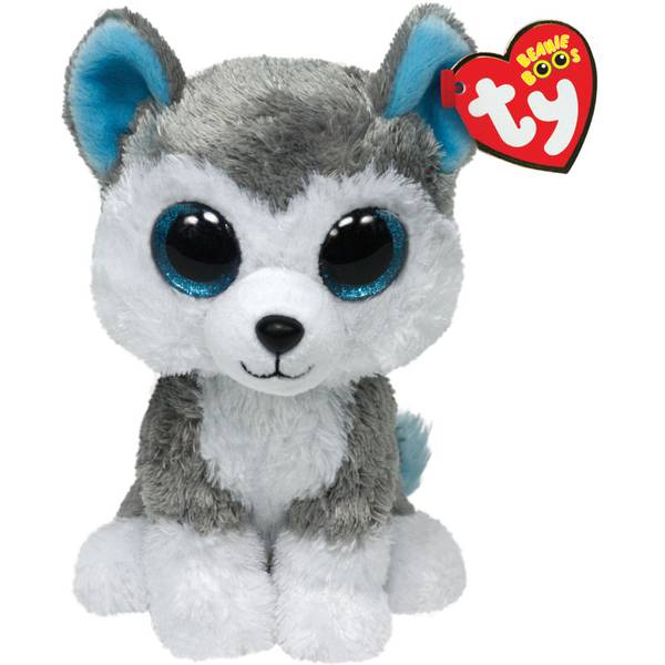 Ty Beanie Boos 36006 Slush Husky Kids Toy Plush Cuddle Dog Fast Free Delivery 