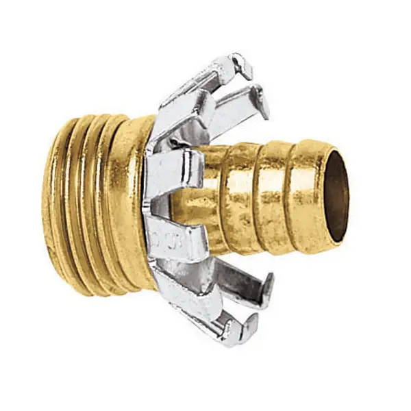 Brass 16mm Nelson hose repair female 5/8" clincher 