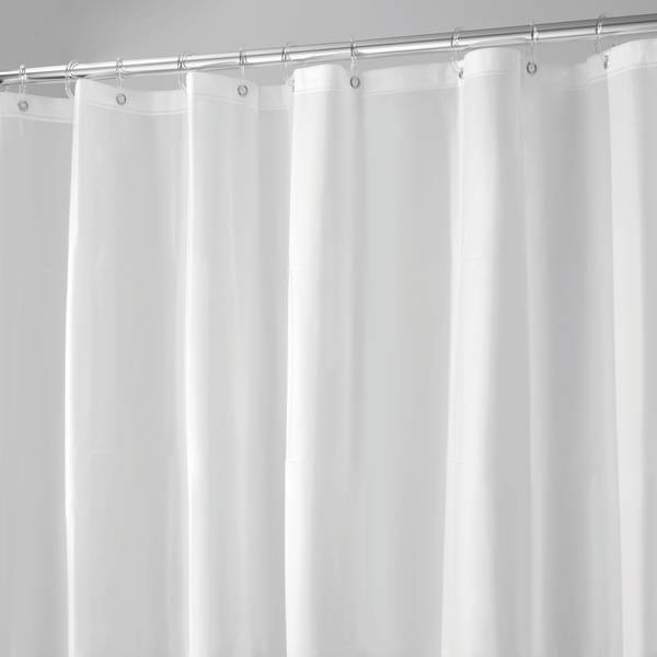 Interdesign Eva Stall Size Shower, What Are The Sizes Of Shower Curtain Liners