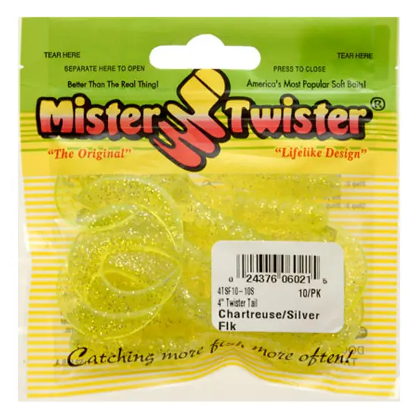 Lunker Buzz Mister Twister 1/4 oz Chartreuse