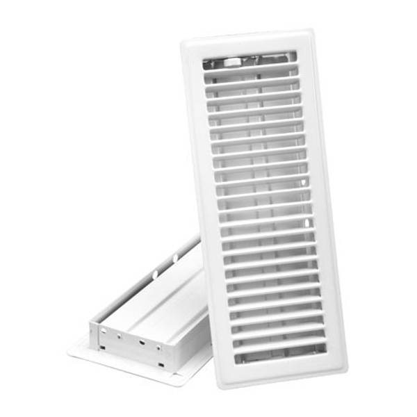 Photo of White Floor Register